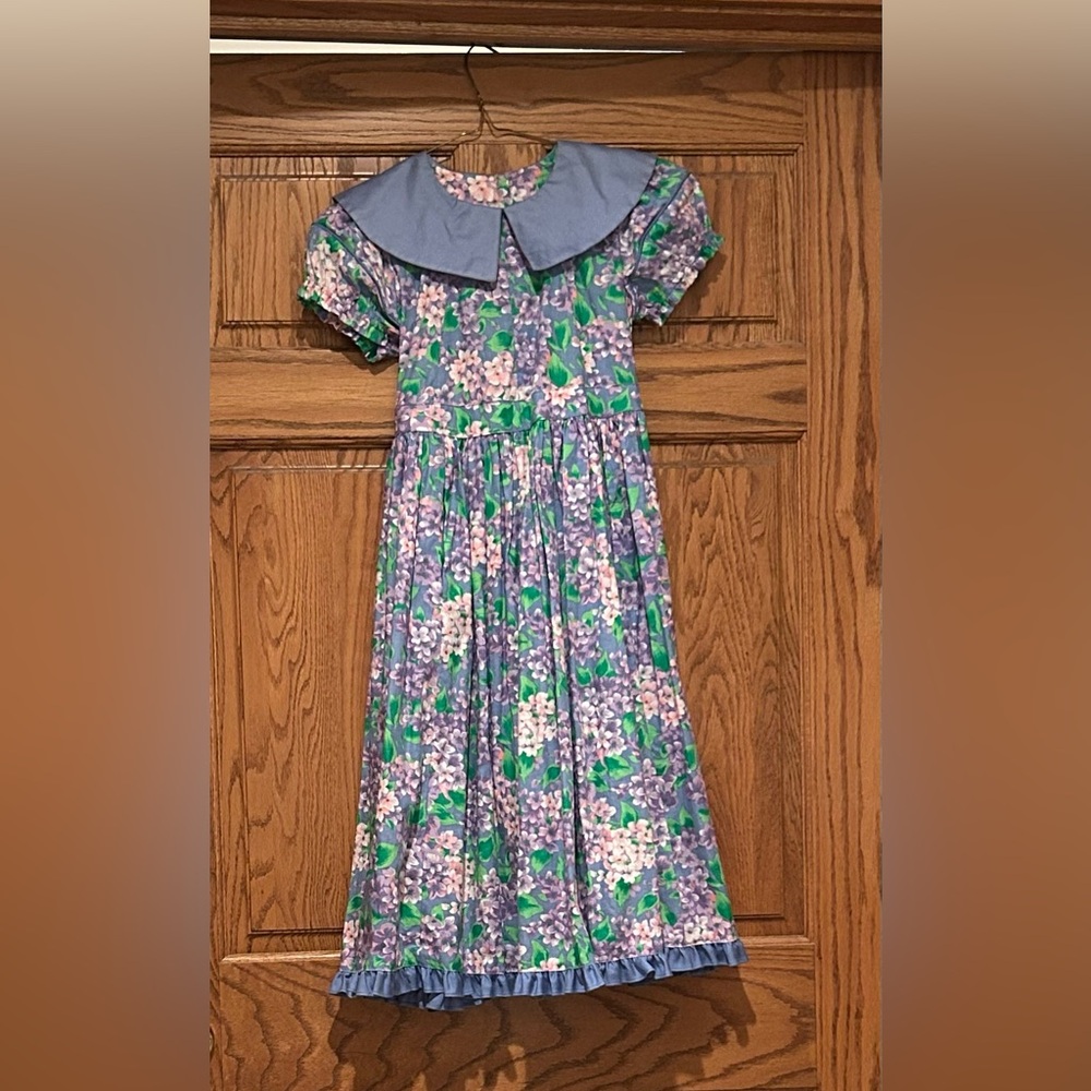Mousefeathers Spring Floral Girls Size 10 Fancy Dress